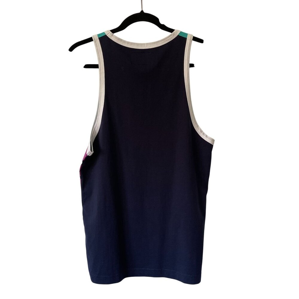 Mishka Brooklyn S Zebra Print Tank Top Cotton Sle… - image 7